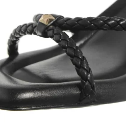 Ash Jessbis02 Black/Black Riemchensandalen