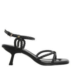 Ash Jessbis02 Black/Black Riemchensandalen