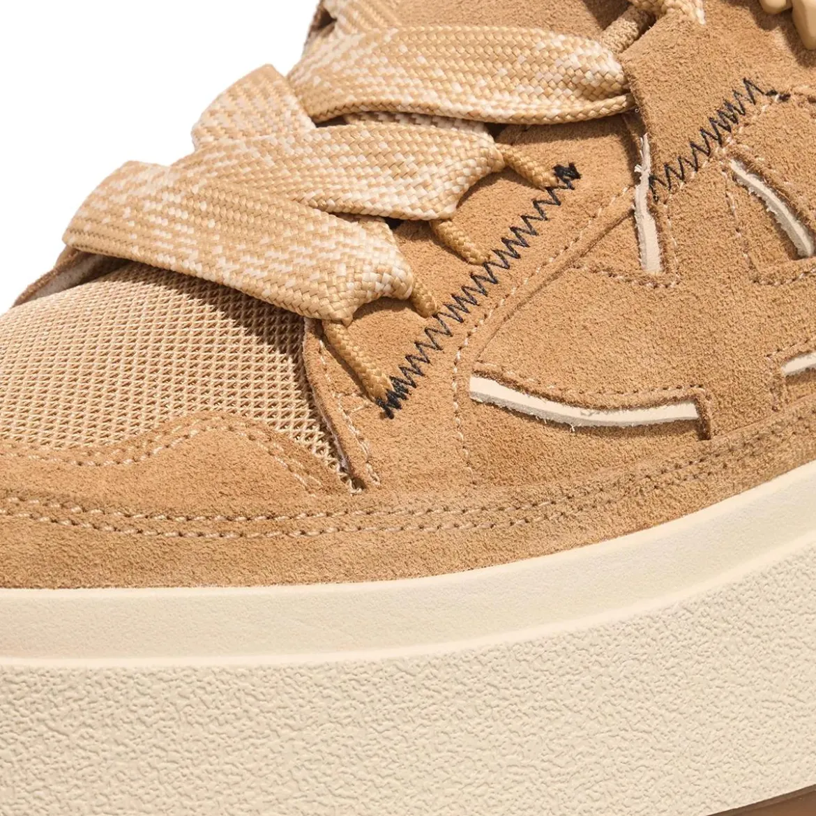 Ash Movie01 Camel/Eggnug Fur Plateau-Sneaker