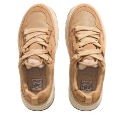 Ash Movie01 Camel/Eggnug Fur Plateau-Sneaker