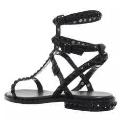 Ash Playbis05 Black Römersandalen
