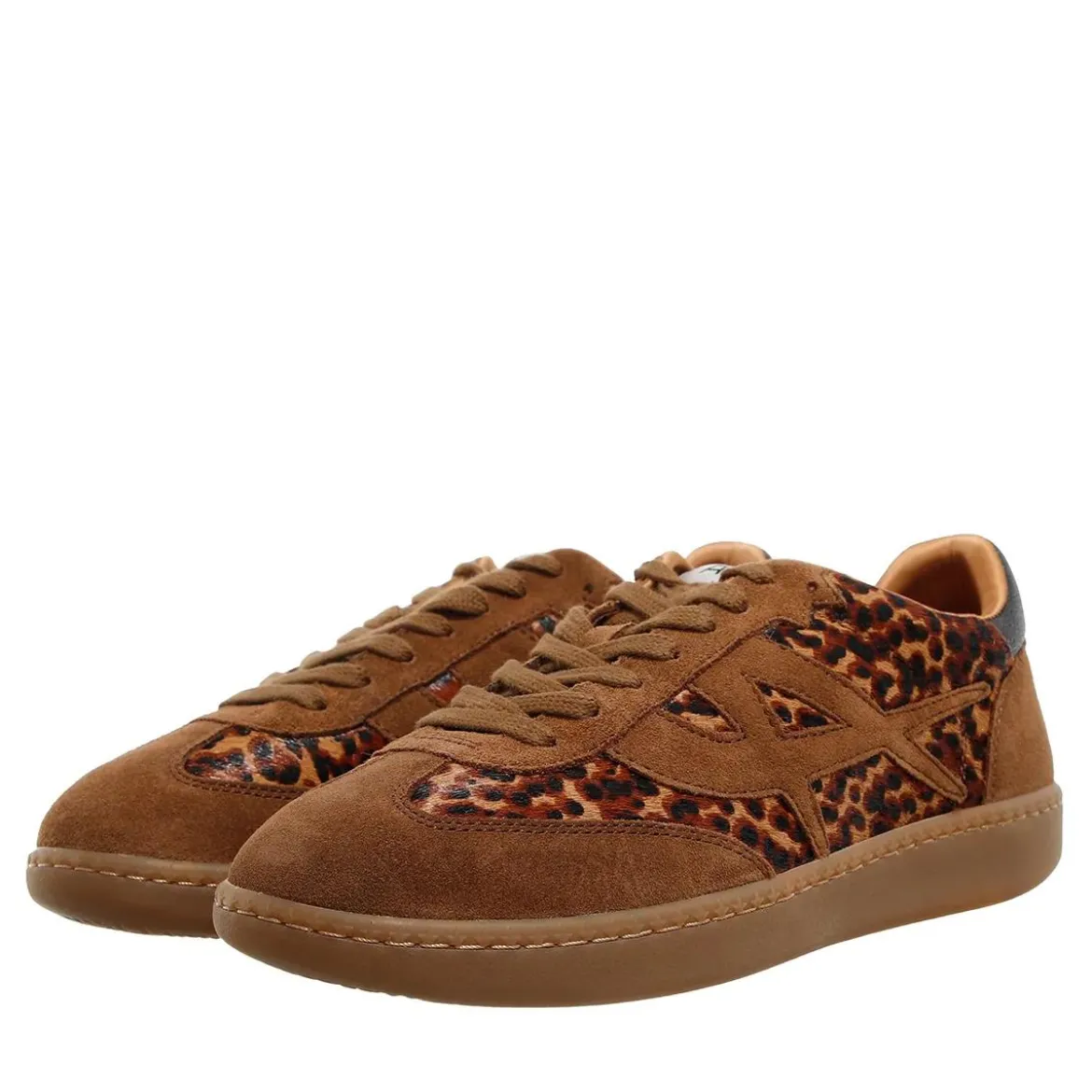 Ash Sunset03 Calf Suede Land/Pony Line Low-Top-Sneaker