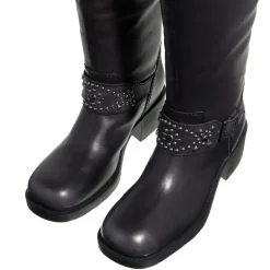 Ash Tribal Black Stiefel
