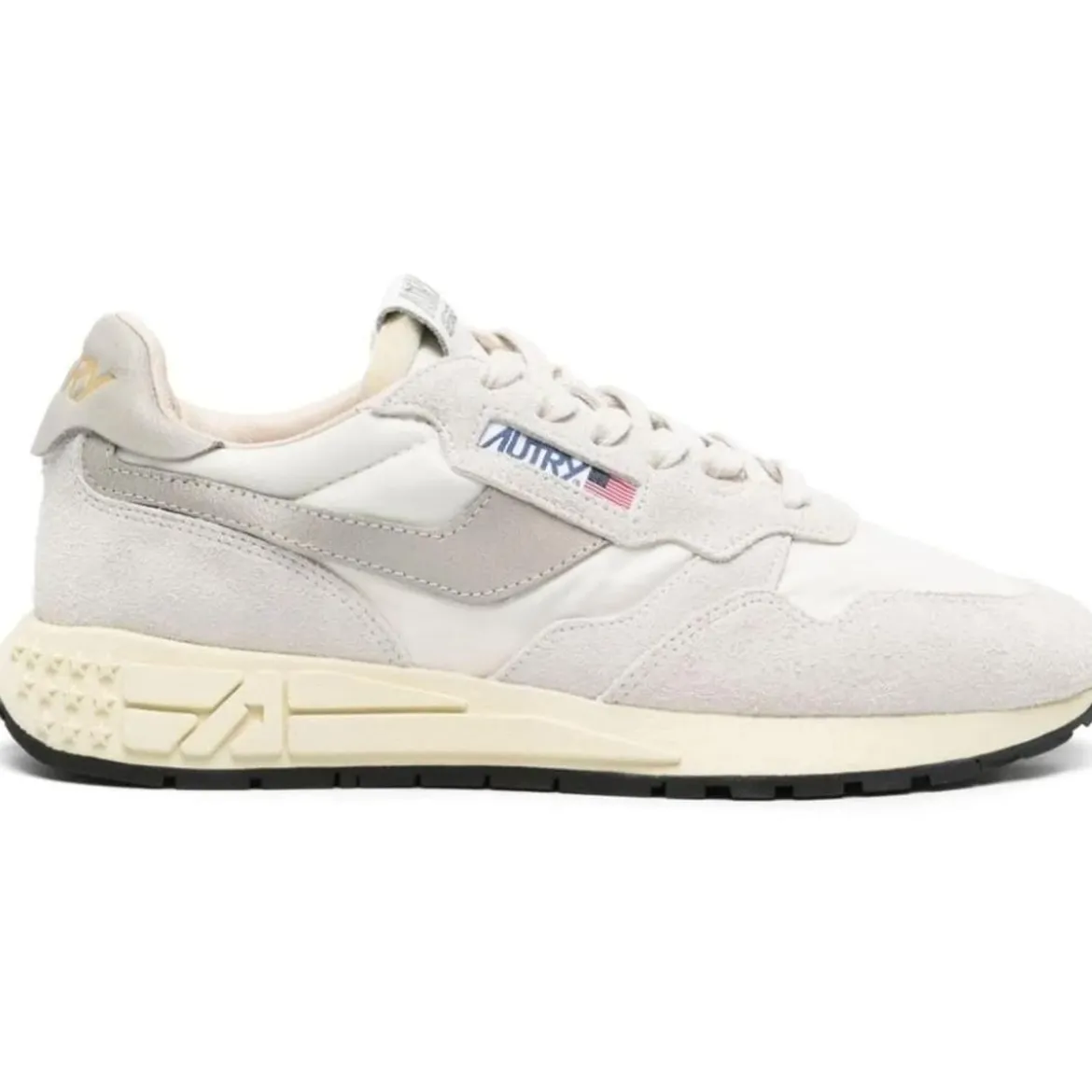 Autry International baskets reelwind 3 Creme Low-Top-Sneaker