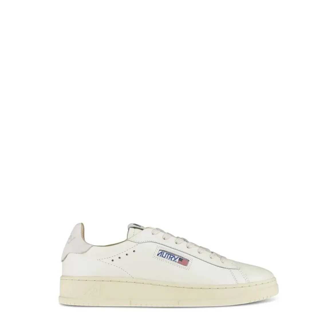 Autry International Sneaker Dallas Low Creme Schnürschuhe