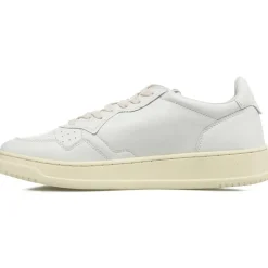 Autry International Sneaker Medalist aus Leder Weiß Low-Top-Sneaker