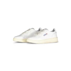 Autry International Sneaker Medalist aus Leder Weiß Low-Top-Sneaker