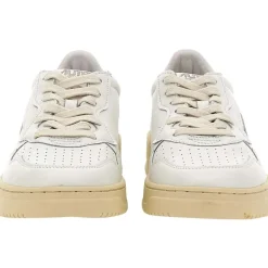 Autry International Sneaker Medalist aus Leder Weiß Low-Top-Sneaker