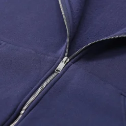 Autry International Sweatshirtjacke aus Baumwolle blau Übergangsjacke