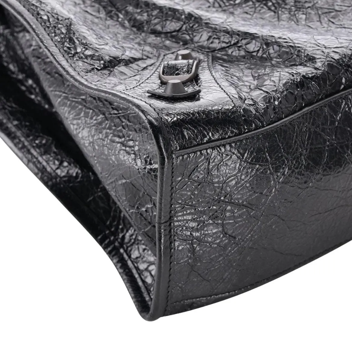 Balenciaga Handtasche aus Leder schwarz Tote