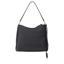 Balenciaga Schultertasche Rodeo aus Leder schwarz Schultertasche