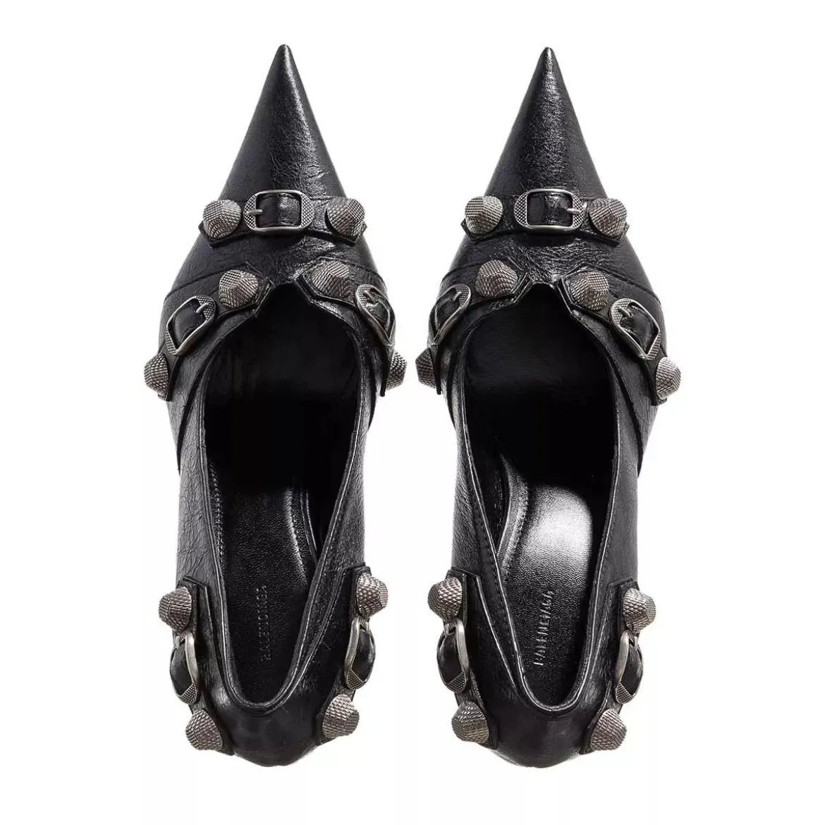 Balenciaga Womens Cagole 90mm Pump Black Pumps