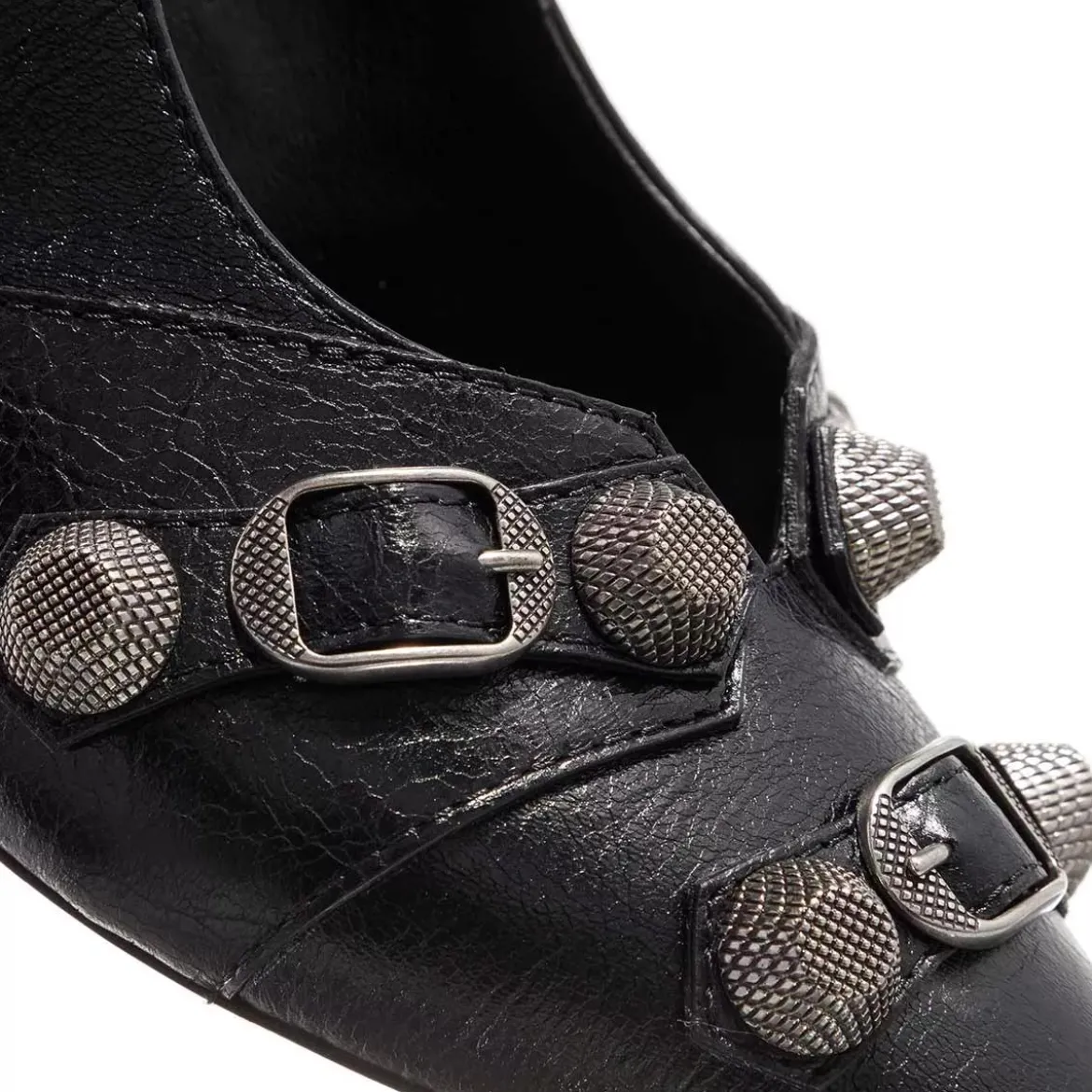 Balenciaga Womens Cagole 90mm Pump Black Pumps