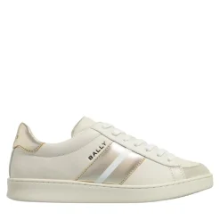 Bally Thiago-W White/Gold Low-Top-Sneaker