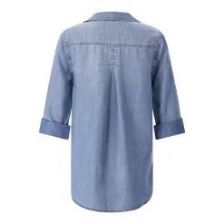 Bella Dahl Leichte Hemdbluse blau Bluse
