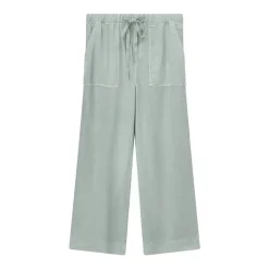 Bella Dahl Weite Stoffhose grün Stoffhose