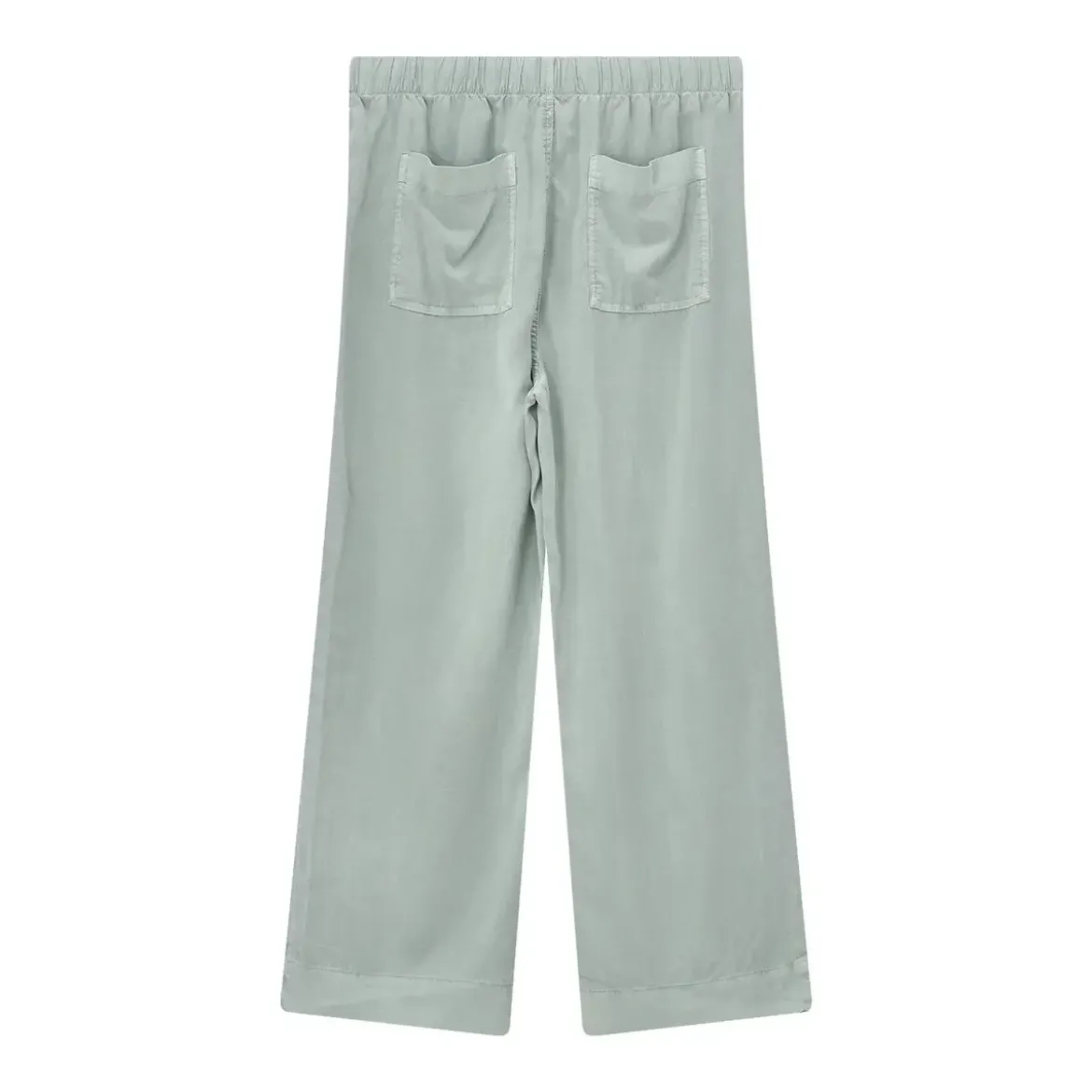 Bella Dahl Weite Stoffhose grün Stoffhose