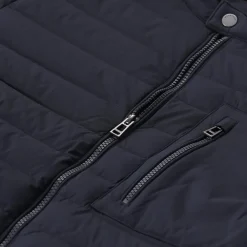Belstaff Jacke mit Logo blau Daunenjacke