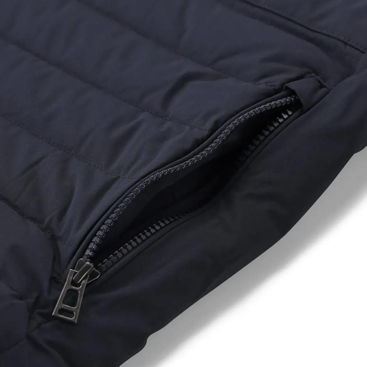 Belstaff Jacke mit Logo blau Daunenjacke