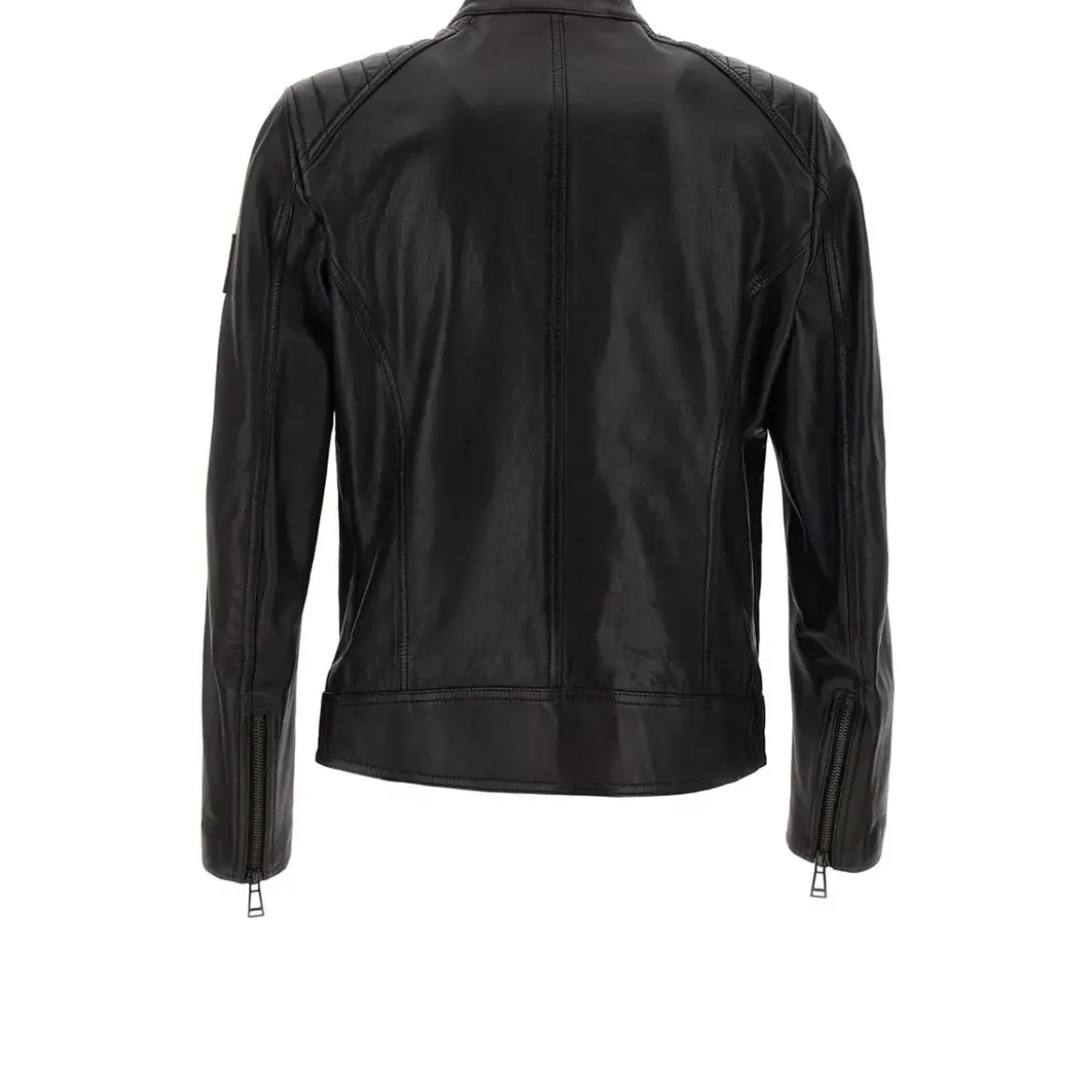 Belstaff Jackets Black Schwarz Lederjacke