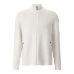 Belstaff Strickjacke aus Baumwolle beige Strickjacke