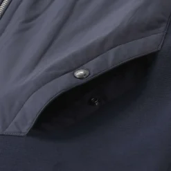 Belstaff Strickjacke mit Logo blau Übergangsjacke