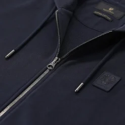 Belstaff Sweatjacke aus Baumwolle dunkelblau Übergangsjacke