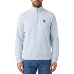 Belstaff Sweatshirt mit Logo blau
