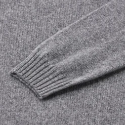 Boglioli Pullover aus Wolle & Kaschmir grau Pullover