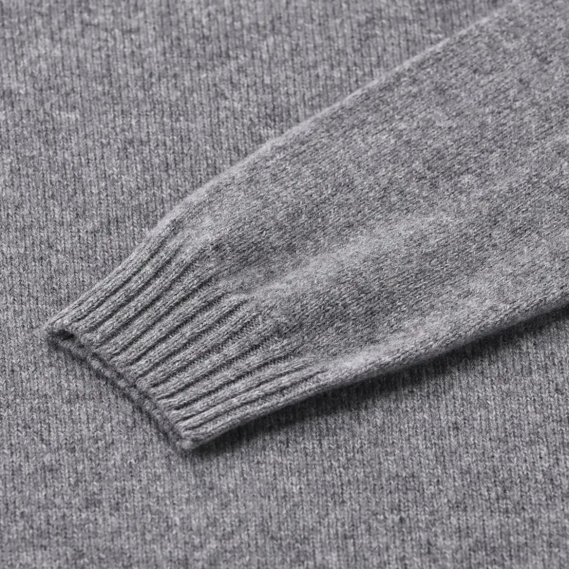 Boglioli Pullover aus Wolle & Kaschmir grau Pullover