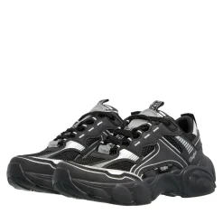 Buffalo Cld Run Jog Black/Silver Low-Top-Sneaker