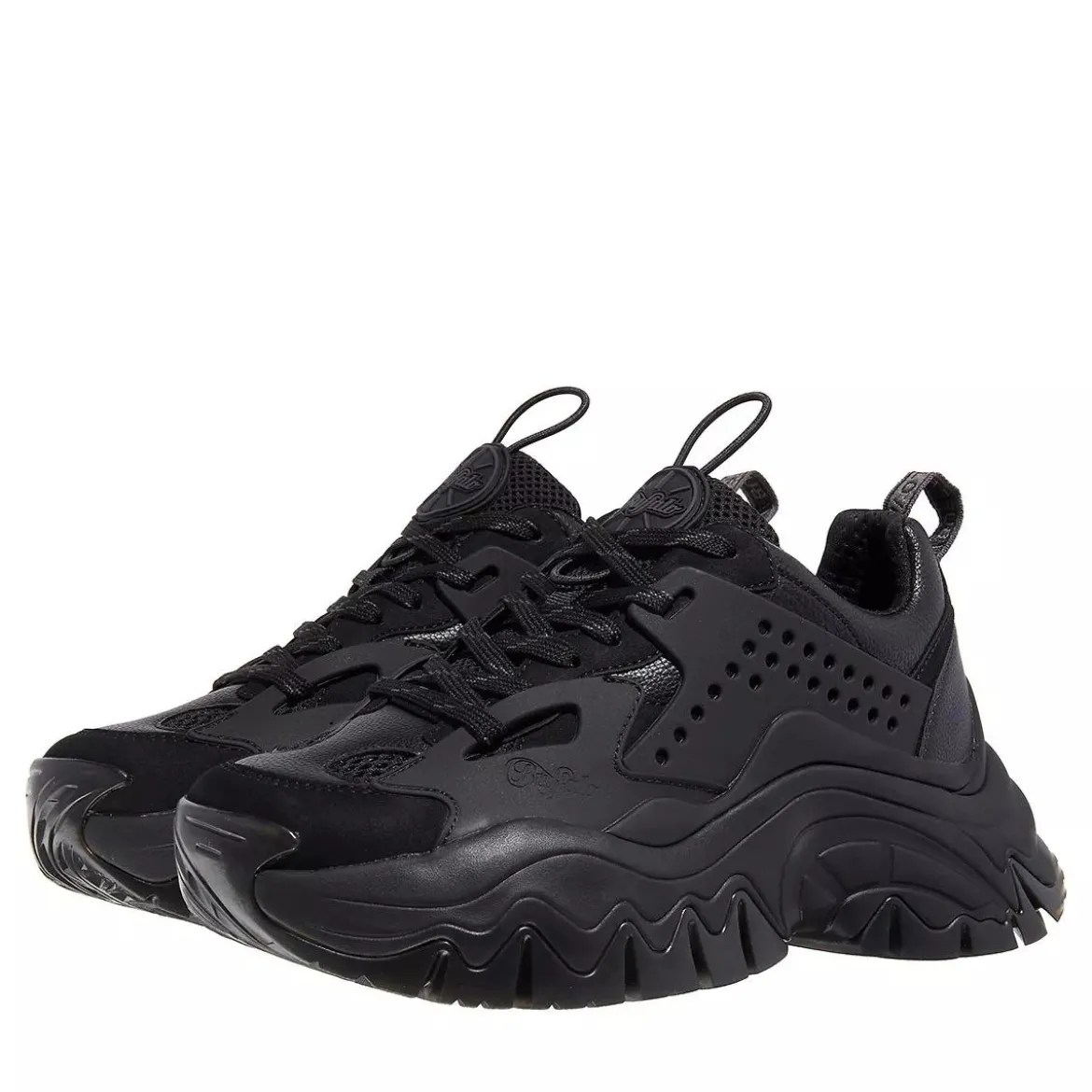 Buffalo Trail One Black Low-Top-Sneaker