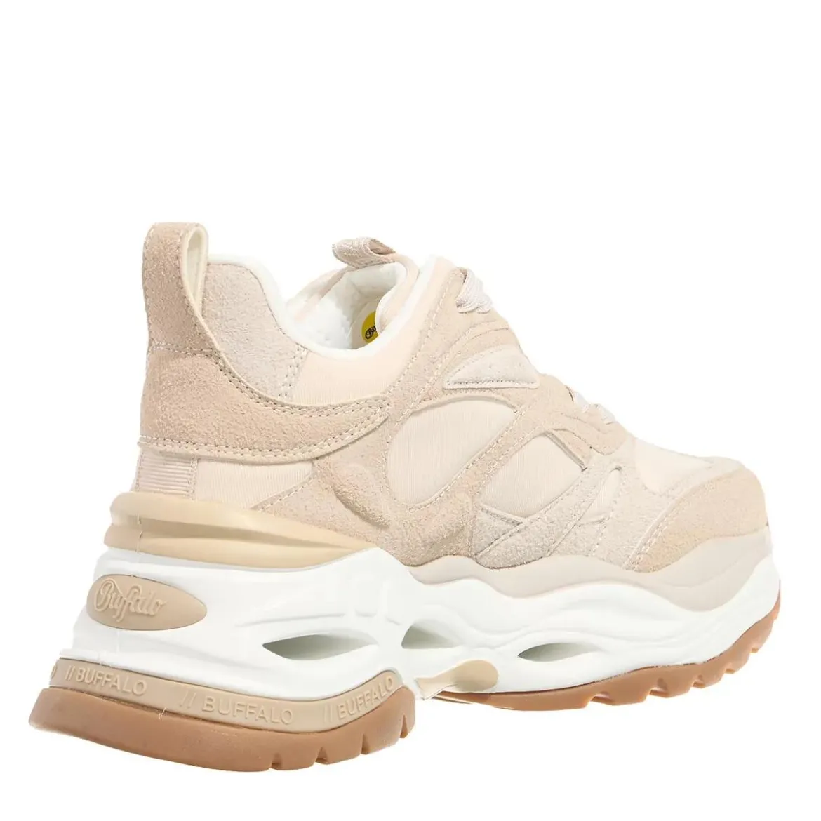 Buffalo Triplet M Beige/Cream Low-Top-Sneaker