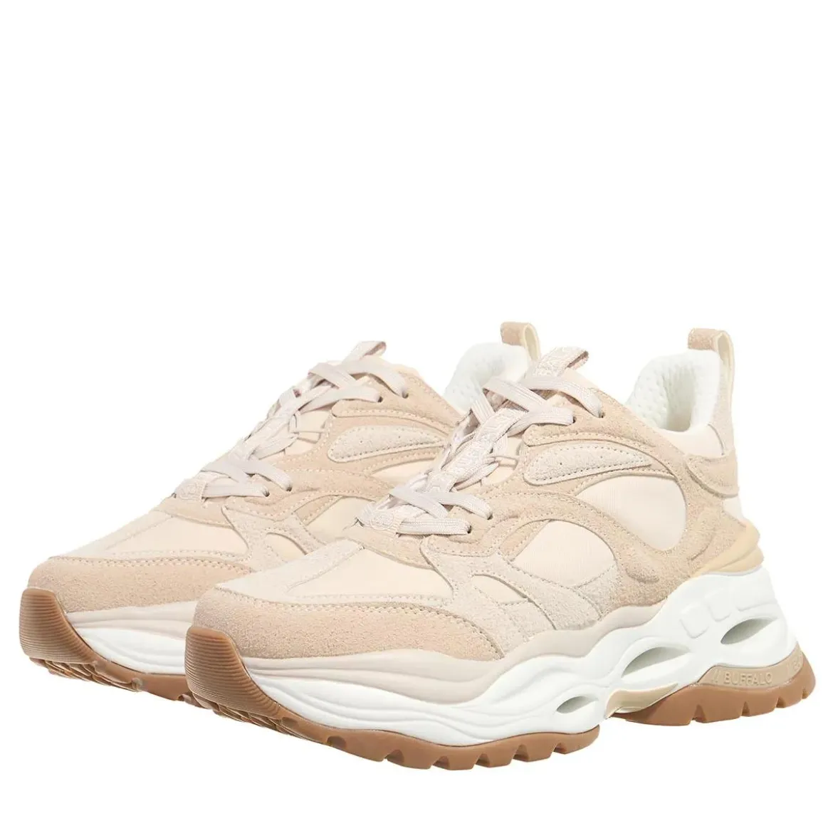 Buffalo Triplet M Beige/Cream Low-Top-Sneaker