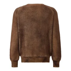 CALIBAN Pullover aus Wolle & Kaschmir braun Pullover