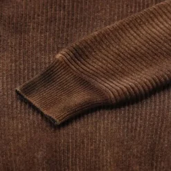 CALIBAN Pullover aus Wolle & Kaschmir braun Pullover