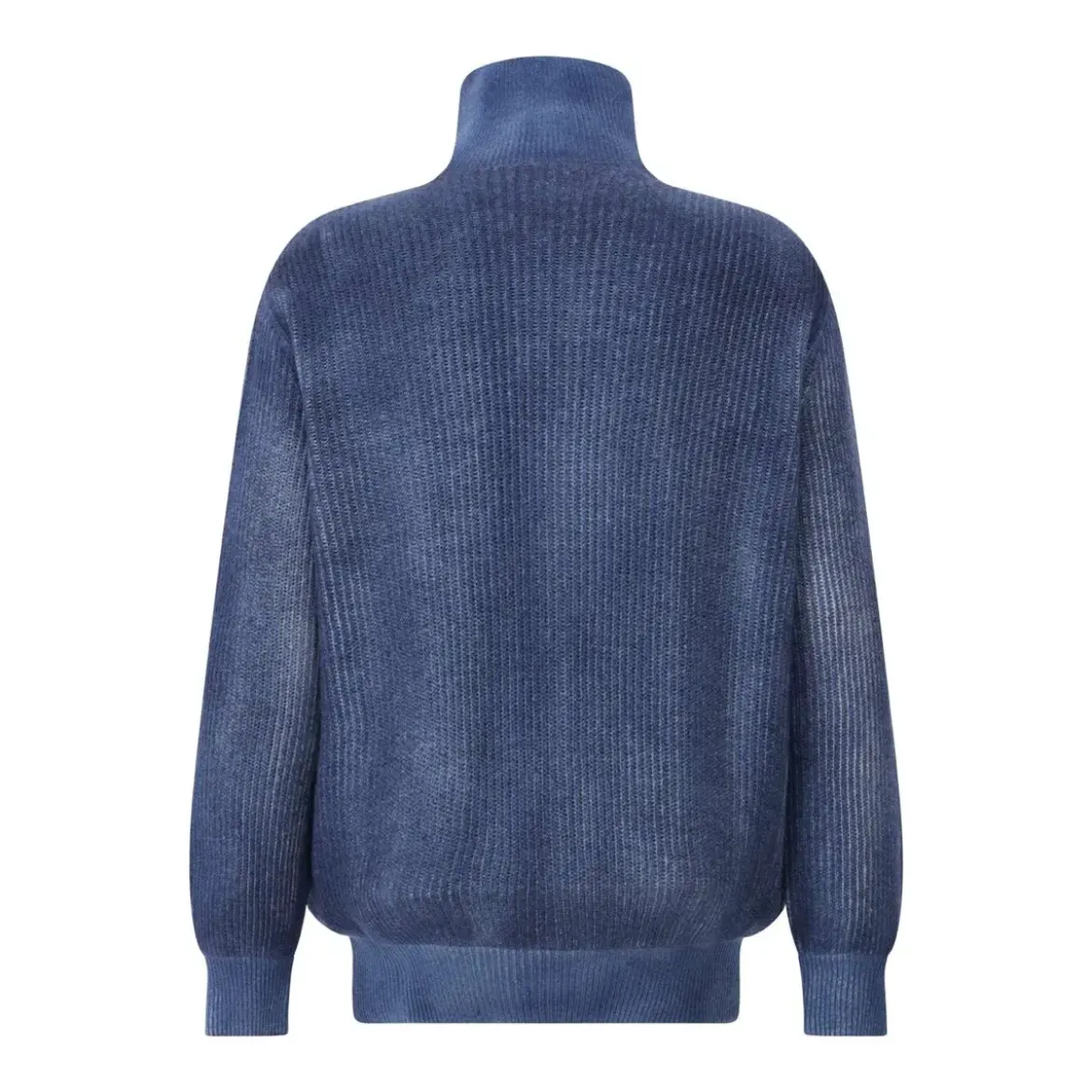 CALIBAN Strickjacke aus Wolle & Kaschmir blau Übergangsjacke
