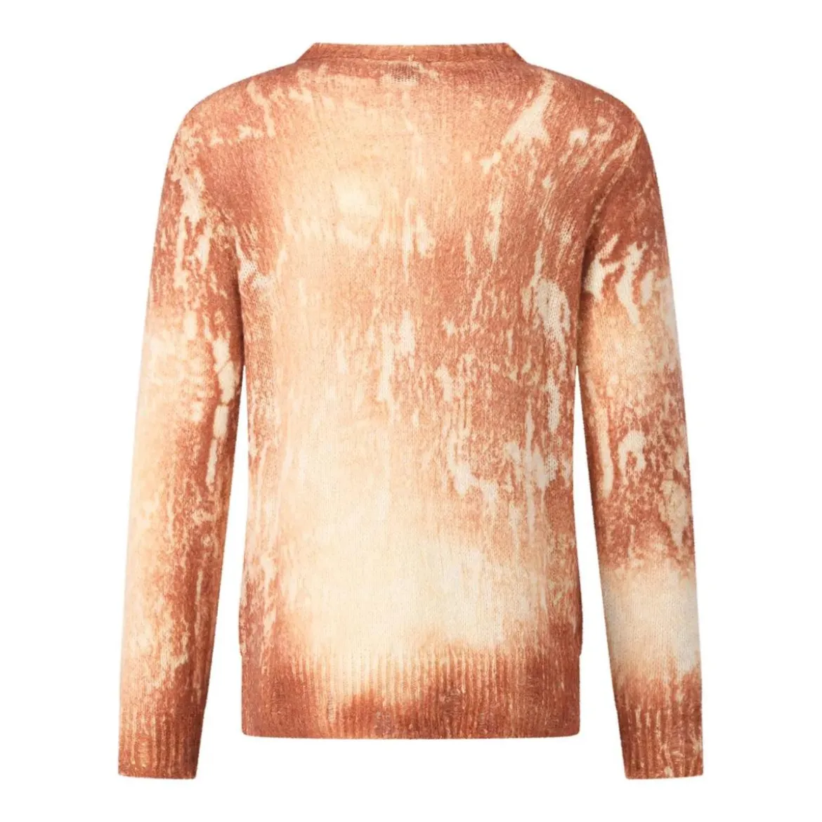 CALIBAN Strickpullover mit Kaschmir orange Pullover