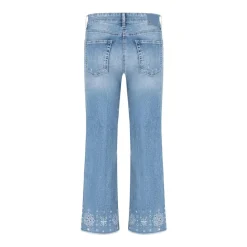 Cambio Flared Jeans Francessca blau Ausgestellte Jeans