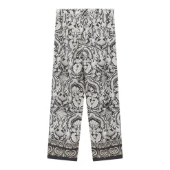 Cambio Hose Adrienne mit floralem Muster mehrfarbig Hose
