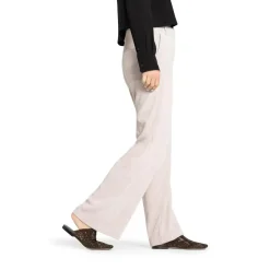Cambio Straight-Fit Hose Amelie aus Cord Beige Hose