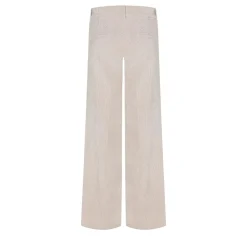 Cambio Straight-Fit Hose Amelie aus Cord Beige Hose