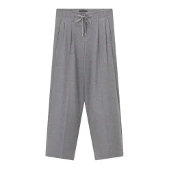 Cambio Wide-Leg Hose Addison grau Stoffhose