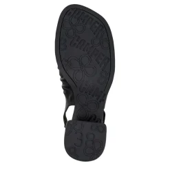 Camper Absätze Kora schwarz Schnürschuhe