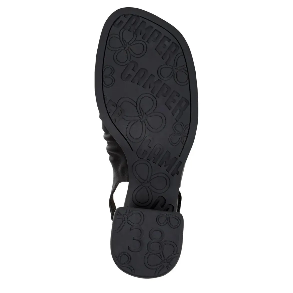 Camper Absätze Kora schwarz Schnürschuhe