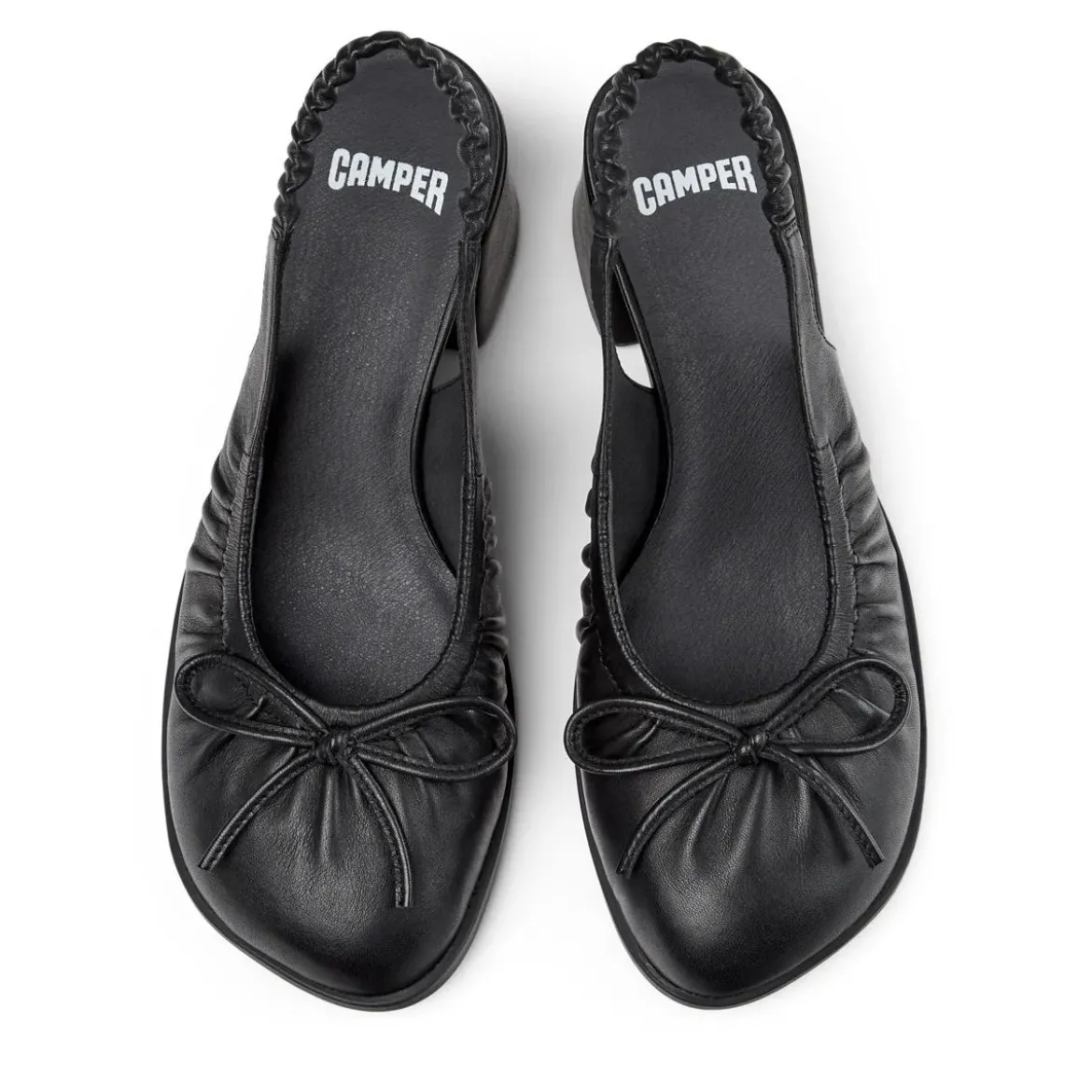 Camper Absätze Kora schwarz Schnürschuhe
