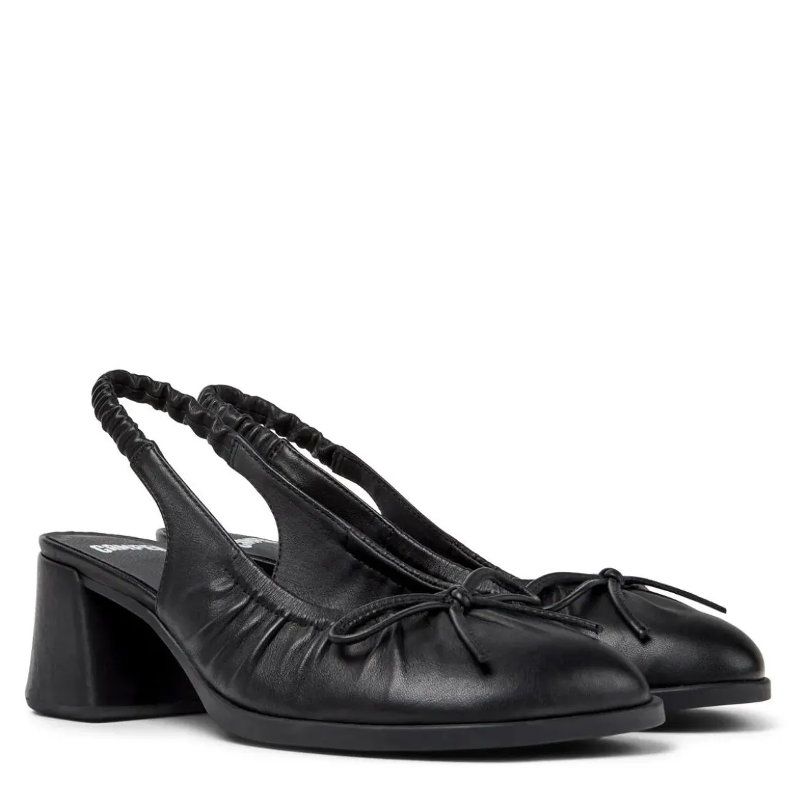 Camper Absätze Kora schwarz Schnürschuhe