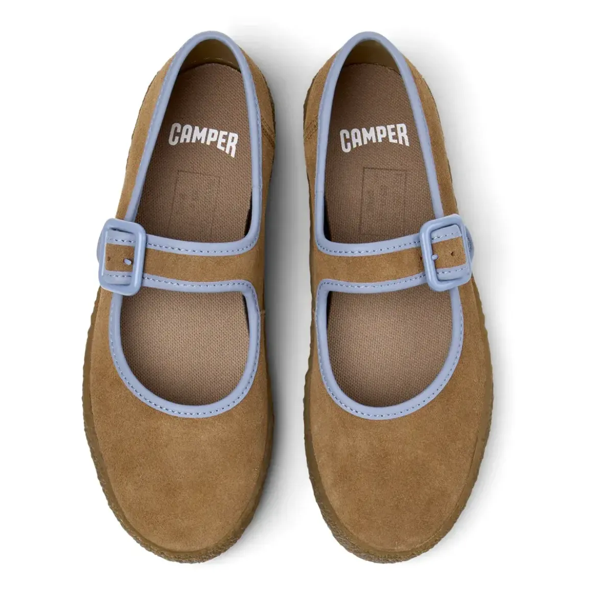 Camper Ballerinas Peu Terreno mittel-braun Ballerinas
