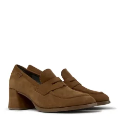 Camper Der neue feminine Absatzschuh für den Alltag ist i hell-braun Bootsschuhe