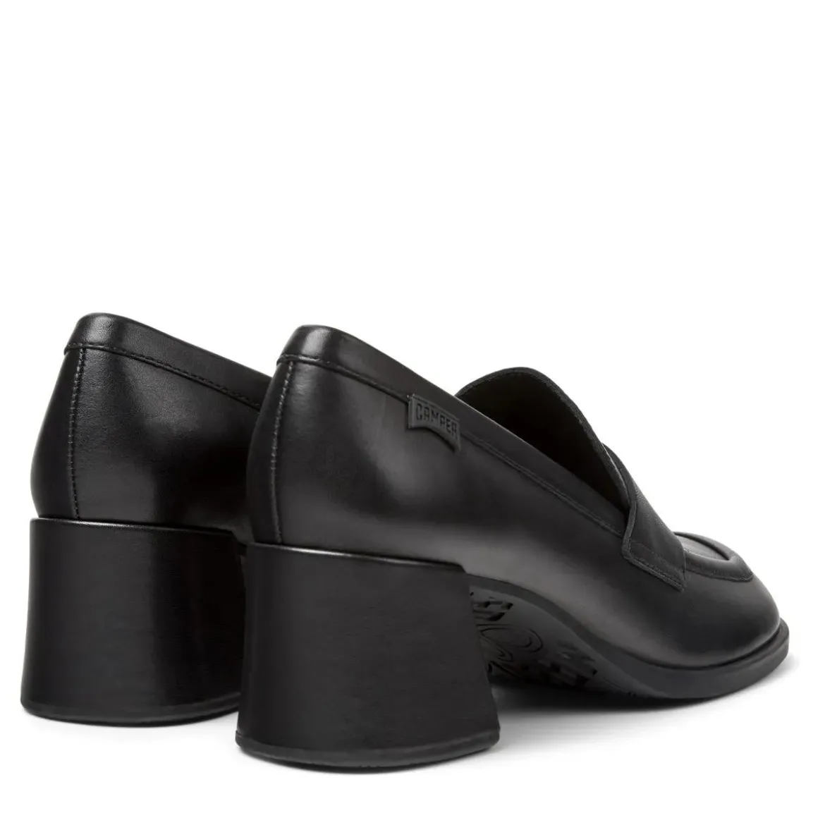 Camper Der neue feminine Absatzschuh für den Alltag ist i schwarz Bootsschuhe